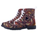 Geometric Art Fractal Abstract Art High-Top Canvas Sneakers View2