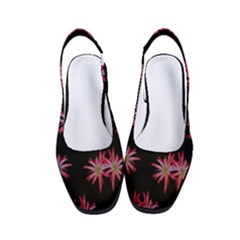 Chic Dreams Botanical Motif Pattern Design Women s Classic Slingback Heels by dflcprintsclothing