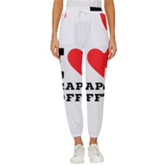 I Love Frappe Coffee Women s Cropped Drawstring Pants by ilovewhateva