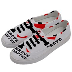 I Love Breve Coffee Men s Classic Low Top Sneakers by ilovewhateva