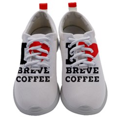 I Love Breve Coffee Mens Athletic Shoes by ilovewhateva