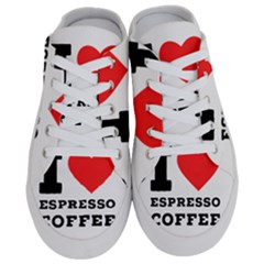 I Love Espresso Coffee Half Slippers by ilovewhateva