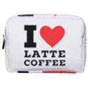 I love latte coffee Make Up Pouch (Medium) View1