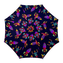 Space-patterns Golf Umbrellas by Wav3s