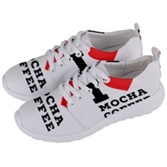 I Love Mocha Coffee Men s Lightweight Sports Shoes by ilovewhateva