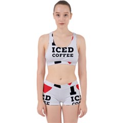 I Love Iced Coffee Work It Out Gym Set by ilovewhateva