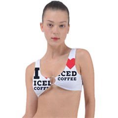 I Love Iced Coffee Ring Detail Bikini Top by ilovewhateva