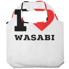 I Love Wasabi Foldable Grocery Recycle Bag by ilovewhateva