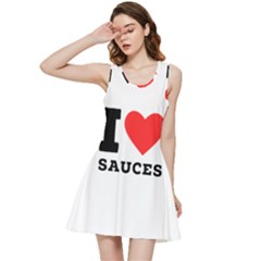 I Love Sauces Inside Out Racerback Dress by ilovewhateva