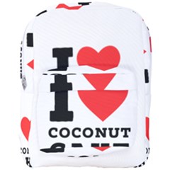 I Love Coconut Cake Full Print Backpack by ilovewhateva
