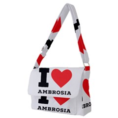 I Love Ambrosia Full Print Messenger Bag (m) by ilovewhateva