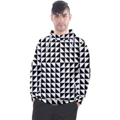 Optical Illusion Black Men s Pullover Hoodie by Ndabl3x