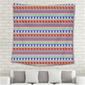 Christmas Color Stripes Pattern Square Tapestry (Large) View2