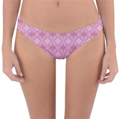 Pattern Print Floral Geometric Reversible Hipster Bikini Bottoms