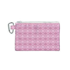 Pattern Print Floral Geometric Canvas Cosmetic Bag (small)