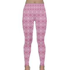 Pattern Print Floral Geometric Lightweight Velour Classic Yoga Leggings