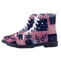 Floral Wall Art Men s High-Top Canvas Sneakers View2