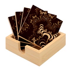 Abstract Piece Color Bamboo Coaster Set by Vaneshop