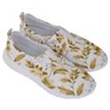 Flowers Gold Floral No Lace Lightweight Shoes View3