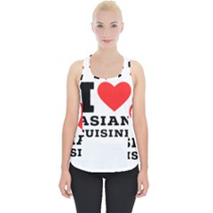 I Love Asian Cuisine Piece Up Tank Top by ilovewhateva