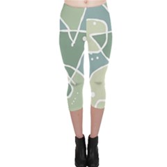 Mazipoodles In The Frame - Balanced Meal 31 Capri Leggings  by Mazipoodles