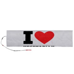 I Love Vegetarian Cuisine  Roll Up Canvas Pencil Holder (l) by ilovewhateva
