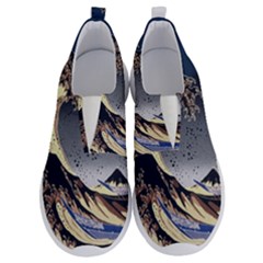 The Great Wave Off Kanagawa Japanese Waves No Lace Lightweight Shoes by Vaneshop
