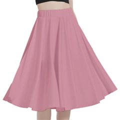 Pink Daisy	 - 	a-line Full Circle Midi Skirt With Pocket
