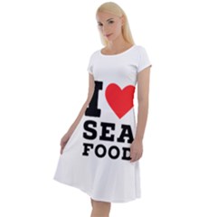 I Love Sea Food Classic Short Sleeve Dress by ilovewhateva