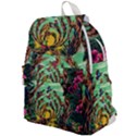 Monkey Tiger Bird Parrot Forest Jungle Style Top Flap Backpack View1