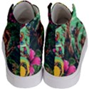 Monkey Tiger Bird Parrot Forest Jungle Style Kids  Hi-Top Skate Sneakers View4