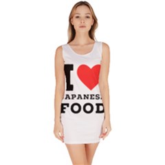 I Love Japanese Food Bodycon Dress by ilovewhateva