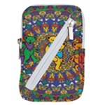 Grateful Dead Pattern Belt Pouch Bag (Small)