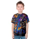 The Game Monster Stained Glass Kids  Cotton Tee
