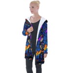 The Game Monster Stained Glass Longline Hooded Cardigan