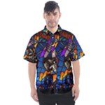The Game Monster Stained Glass Men s Short Sleeve Shirt