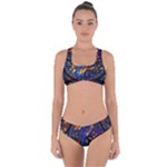 The Game Monster Stained Glass Criss Cross Bikini Set