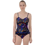 The Game Monster Stained Glass Sweetheart Tankini Set