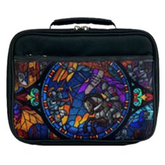 The Game Monster Stained Glass Lunch Bag by Cowasu
