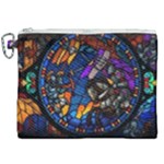 The Game Monster Stained Glass Canvas Cosmetic Bag (XXL)