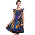 The Game Monster Stained Glass Tie Up Tunic Dress