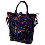 The Game Monster Stained Glass Buckle Top Tote Bag