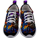 The Game Monster Stained Glass Kids Athletic Shoes