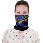 The Game Monster Stained Glass Face Covering Bandana (Adult)