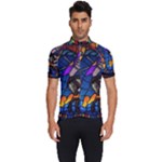 The Game Monster Stained Glass Men s Short Sleeve Cycling Jersey