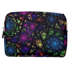 Stained Glass Crystal Art Make Up Pouch (medium) by Cowasu