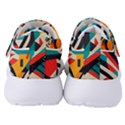 Colorful Abstract Women s Velcro Strap Shoes View4