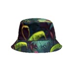 Rainforest Jungle Cartoon Animation Background Bucket Hat (Kids)