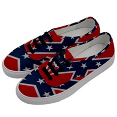 Rebel Flag  Men s Classic Low Top Sneakers by Jen1cherryboot88