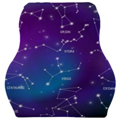 Realistic Night Sky With Constellations Car Seat Velour Cushion  by Cowasu